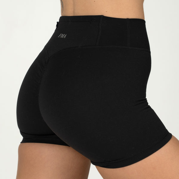 Aura Black Shorts