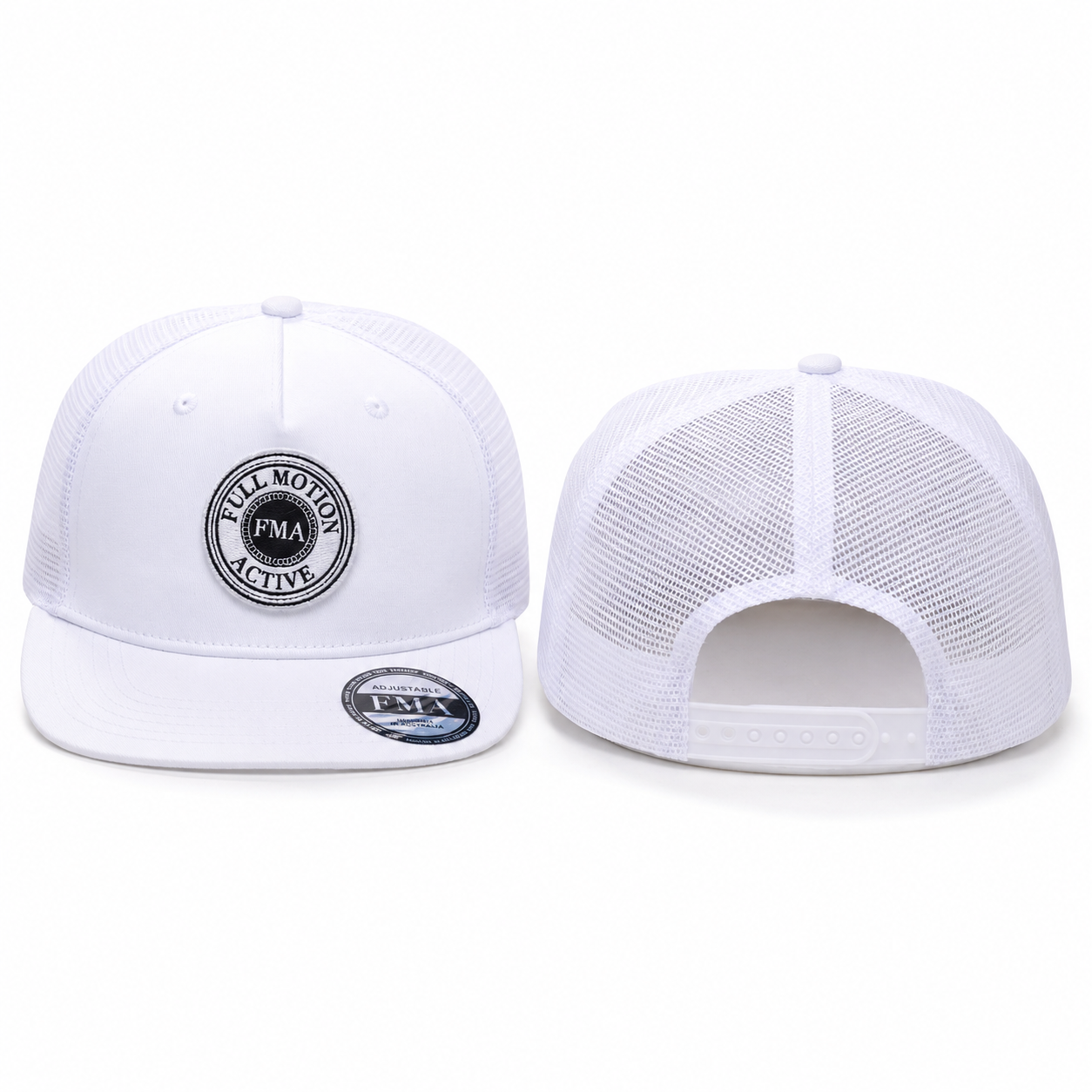 FMA Trucker Cap – White