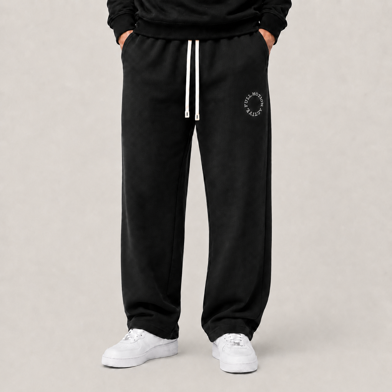 Reflex Tracksuit Pants — Grey