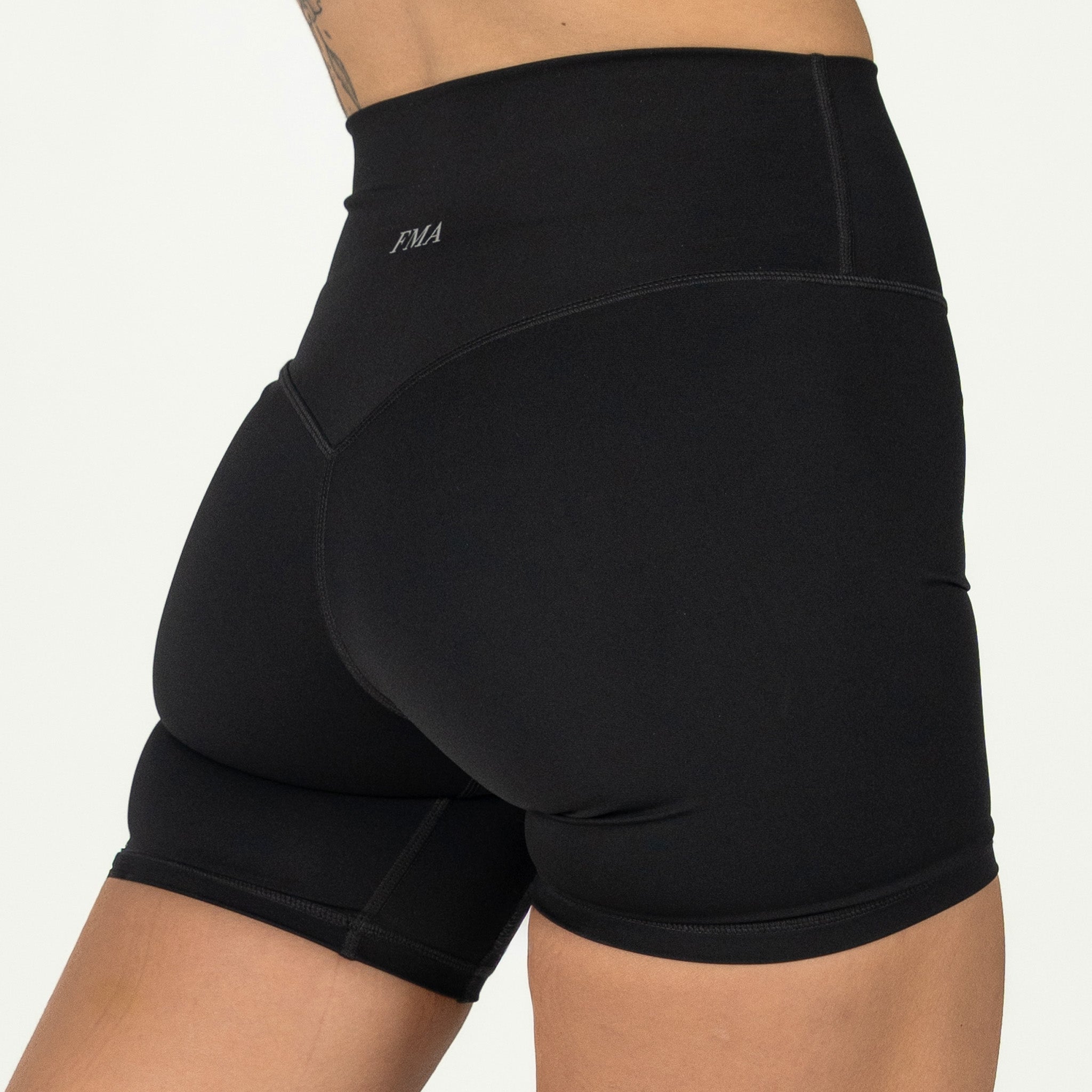 Halo Black Shorts