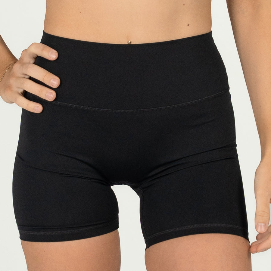 Halo Black Shorts