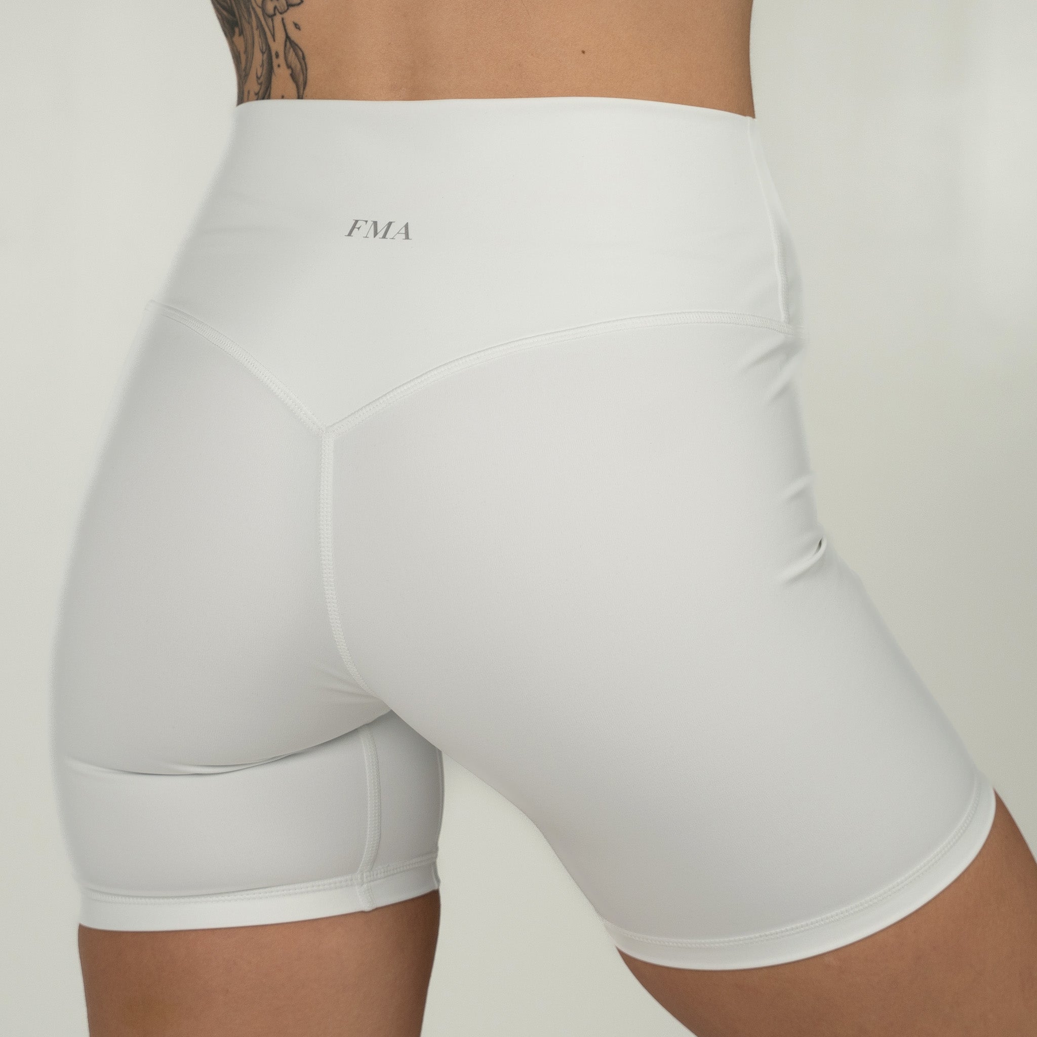 Halo White Shorts