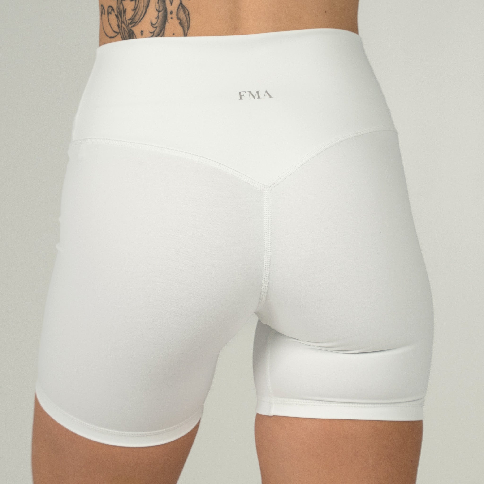 Halo White Shorts