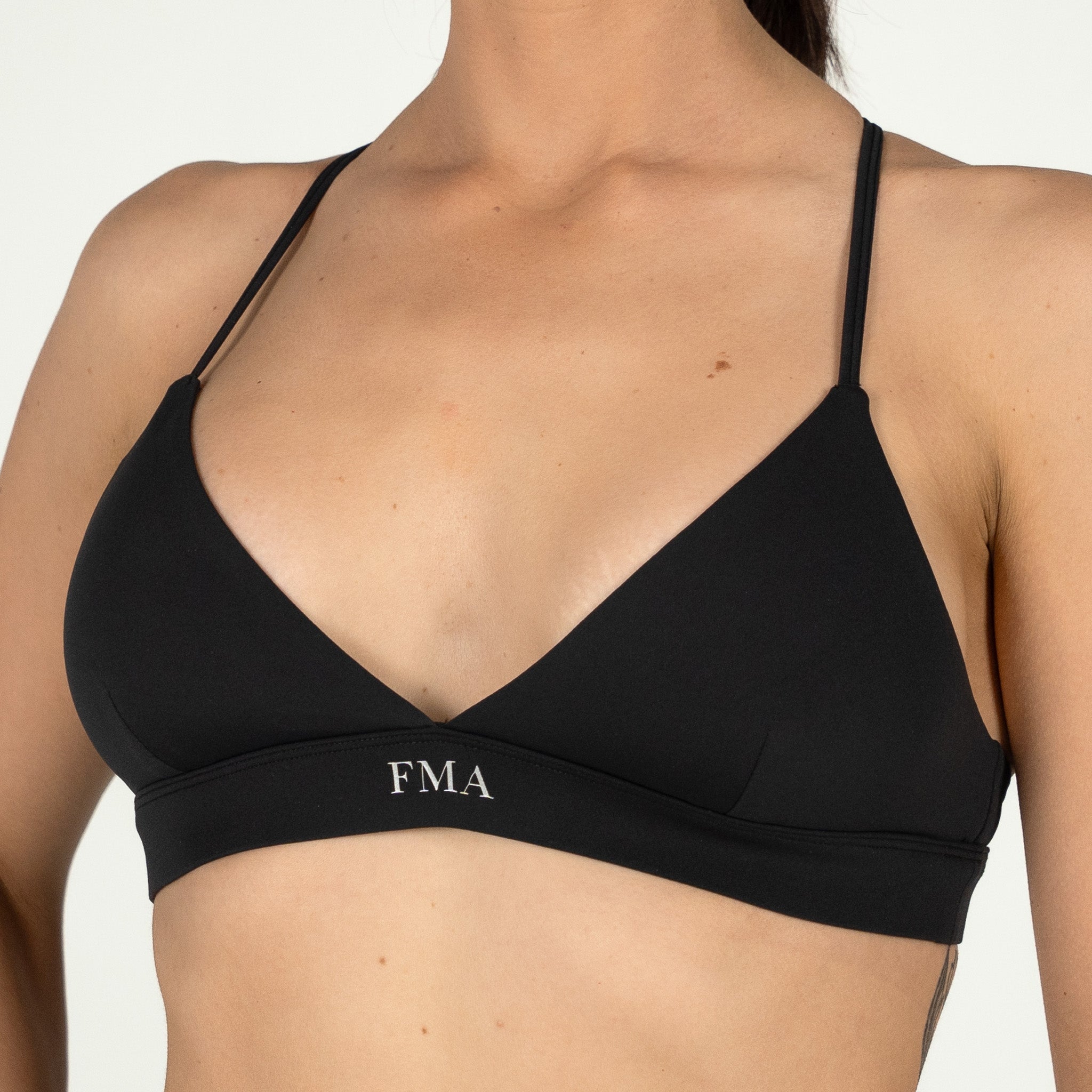 Ignite Black Sports Bra