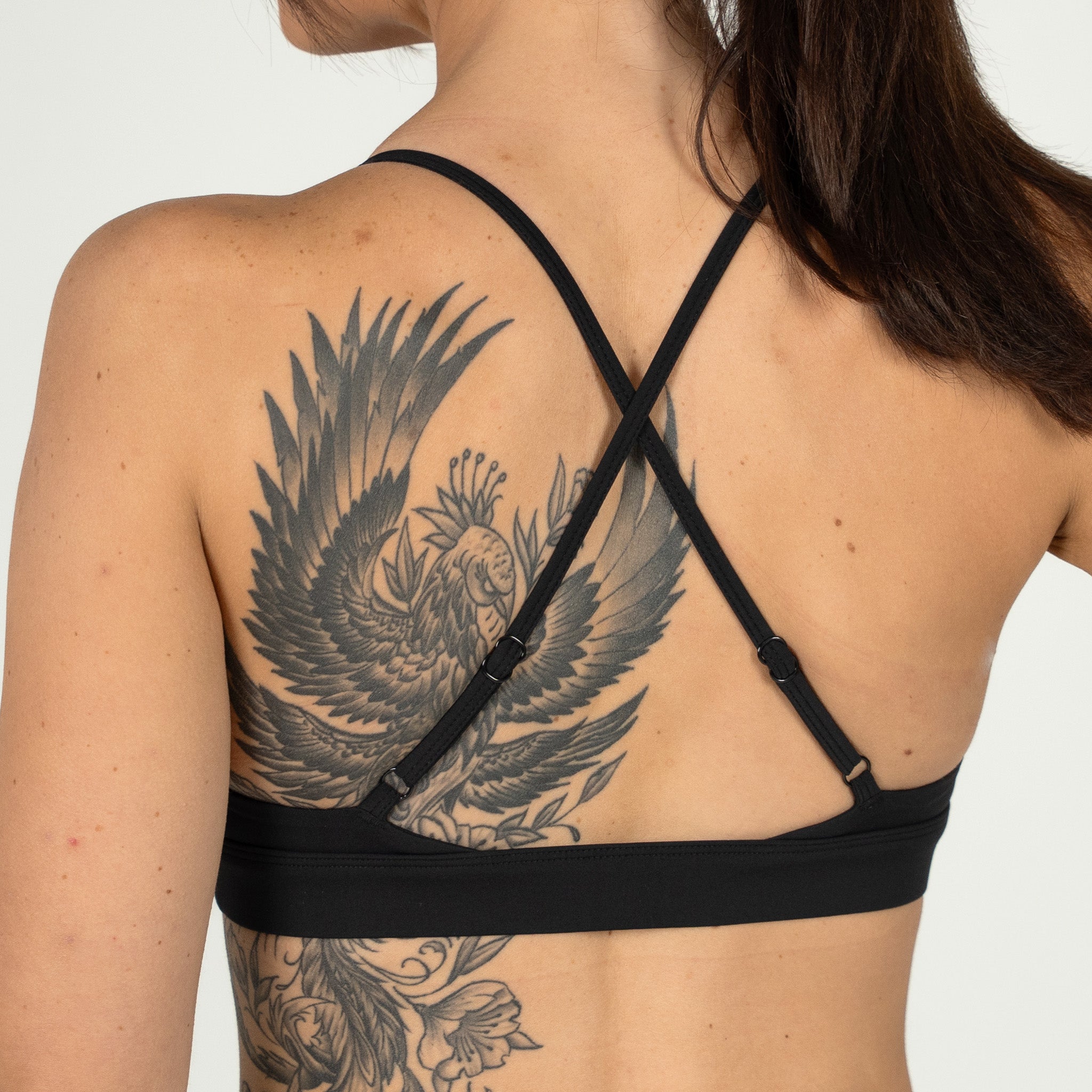 Ignite Black Sports Bra