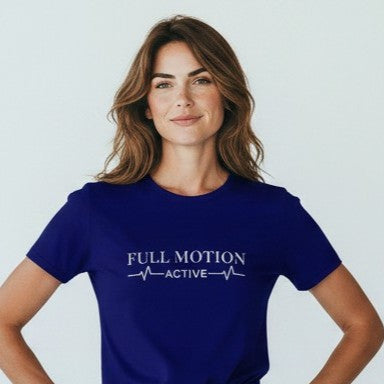 Prime Unisex blue street tee pulse logo