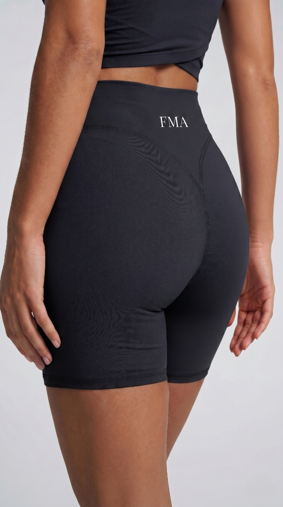 Pulse Black Short Leggings