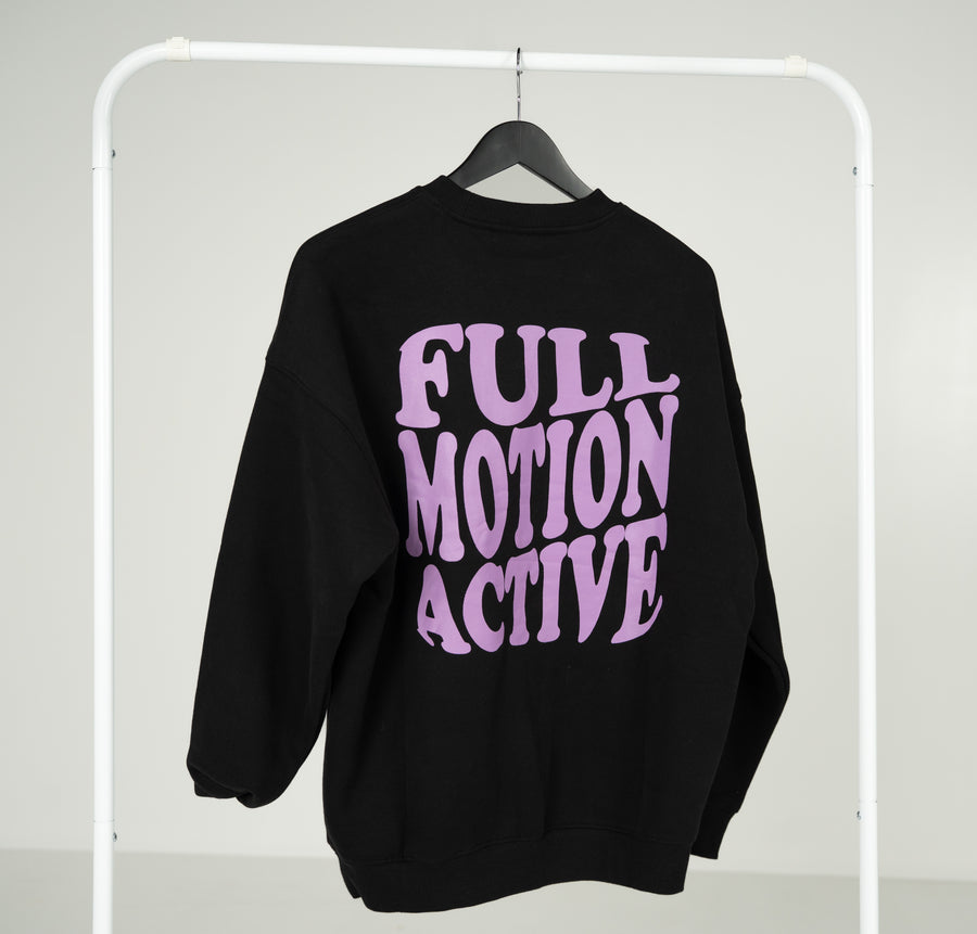 Reflex Unisex Sweatshirt - Lilac Print