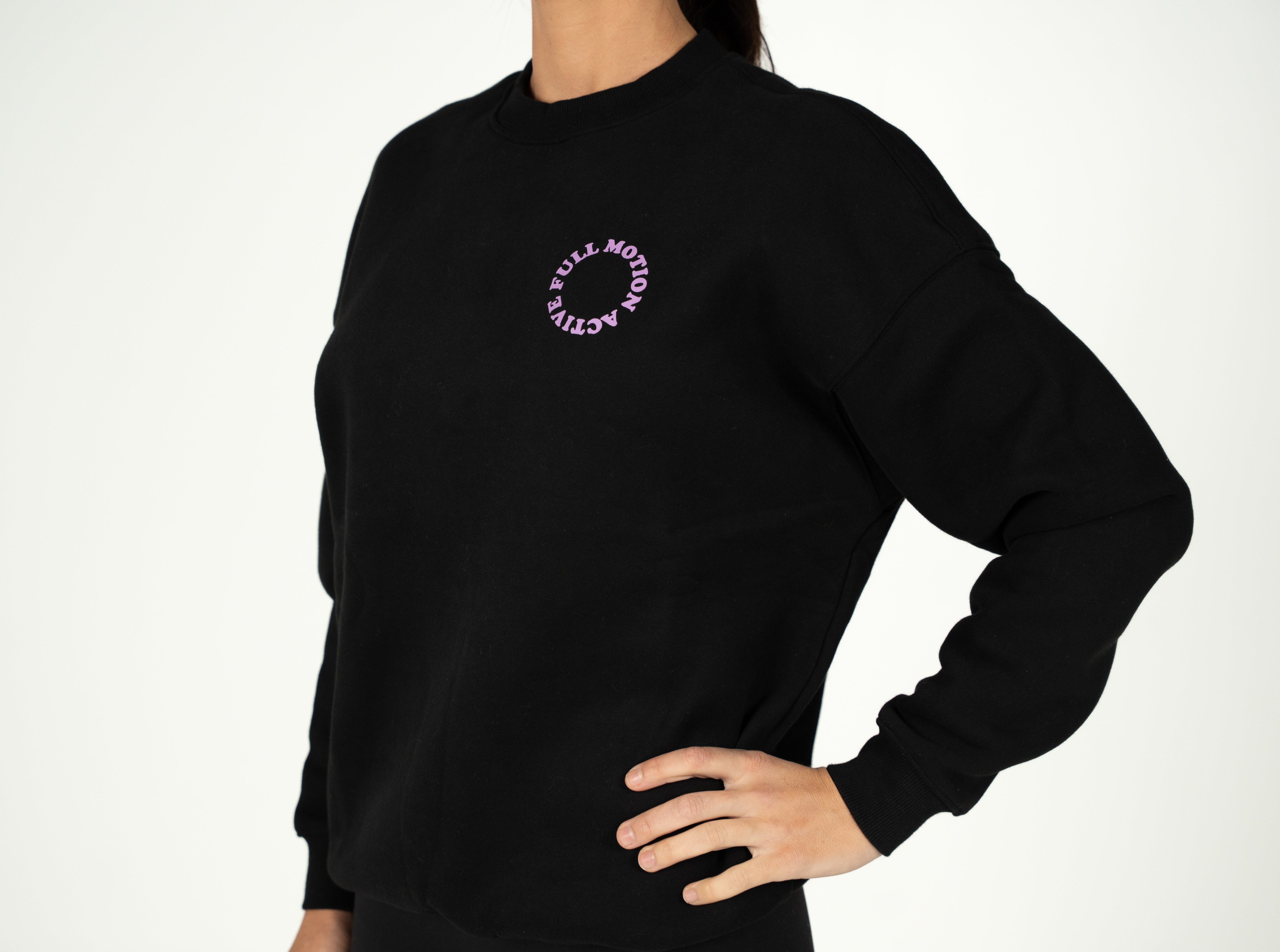 Reflex Unisex Sweatshirt - Lilac Print