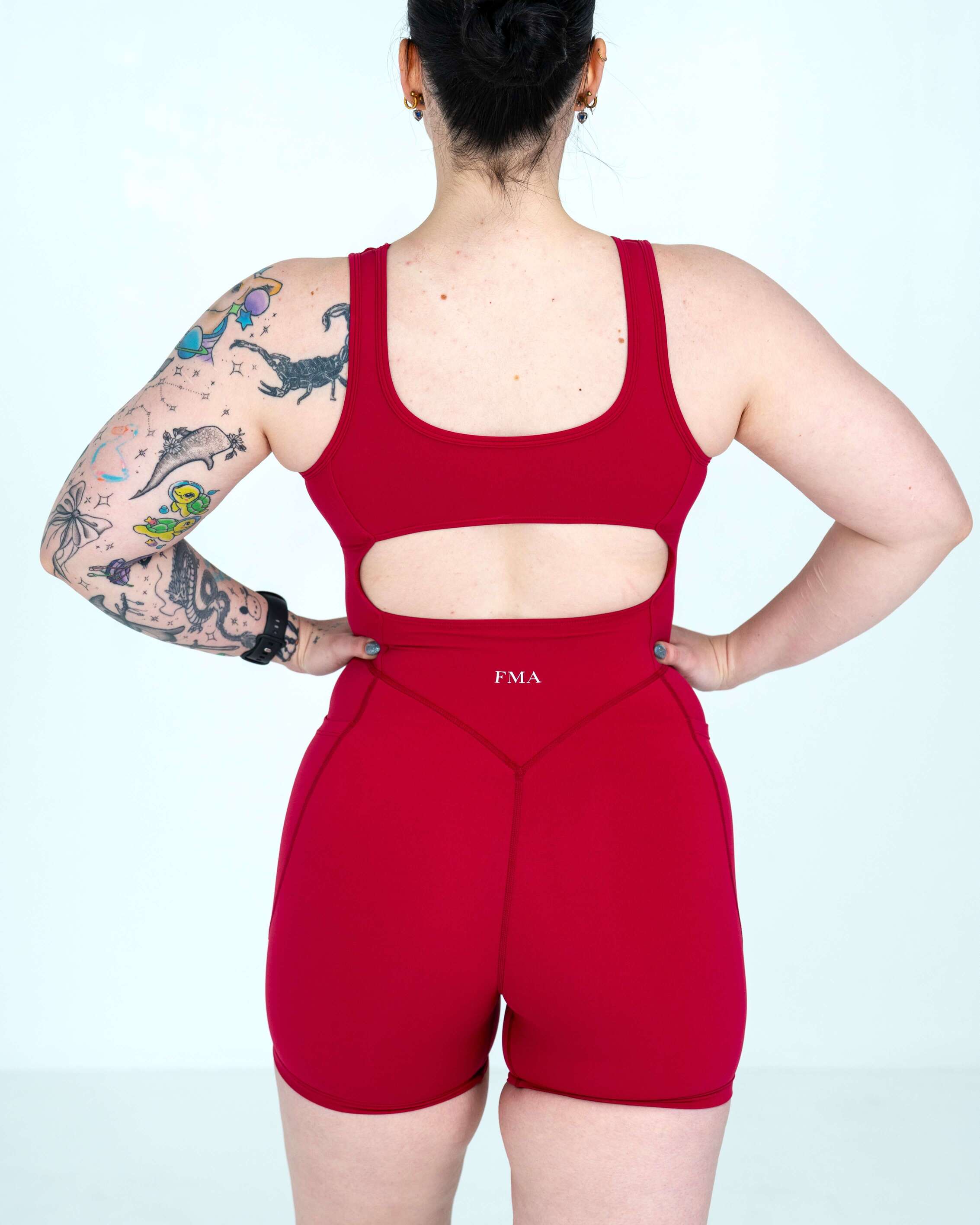 Momentum Body suit Cherry